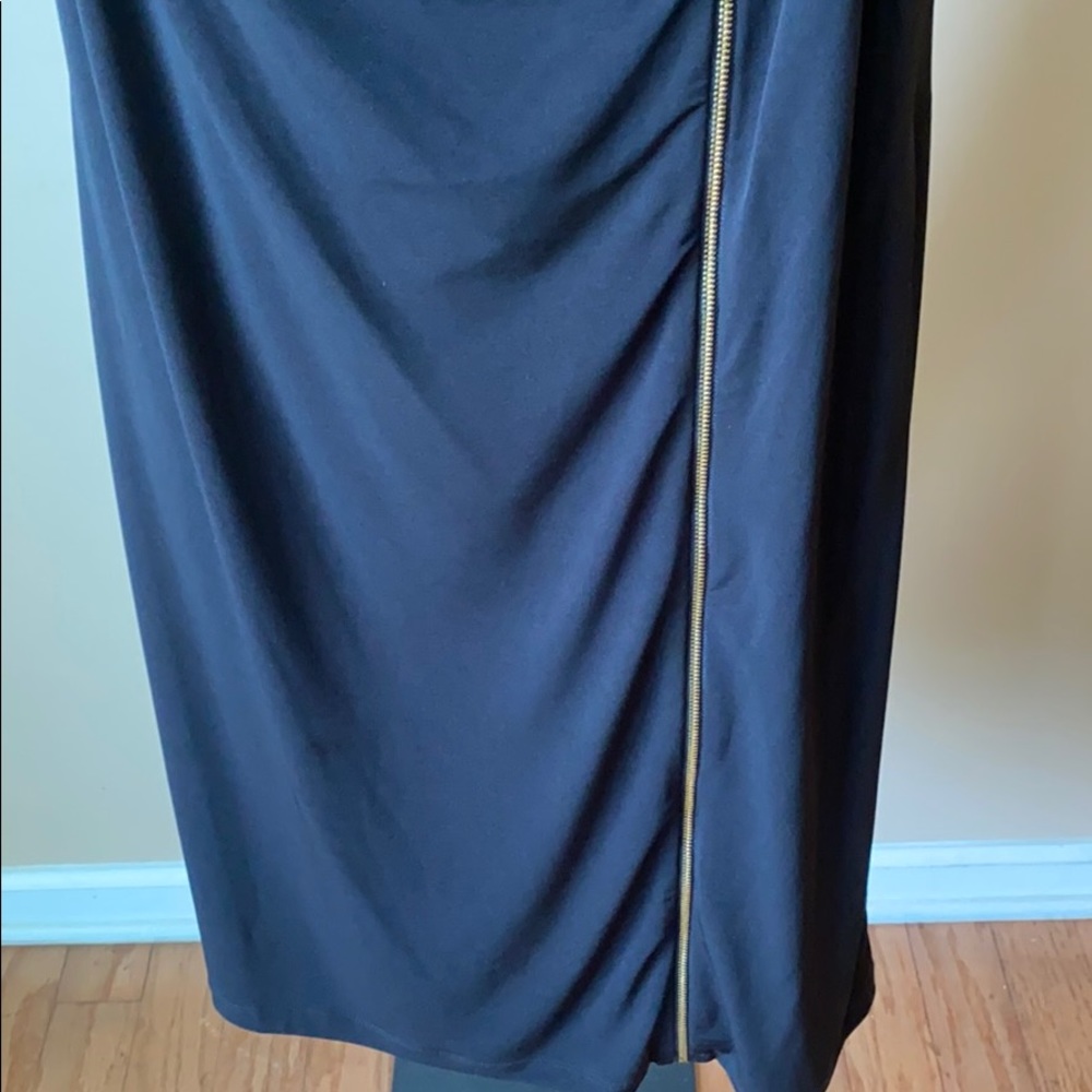 NWT CALVIN KLEIN WOMEN’S SOLID ZIPPER DRESS - Picture 5 of 12